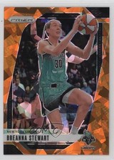 2024 Panini Prizm WNBA Orange Ice Prizm Breanna Stewart #99 11ba