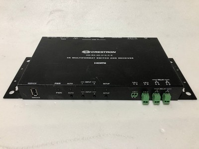 Crestron HD-RX-4K-210-C-E 4K Multiformat Switch and Receiver - USED