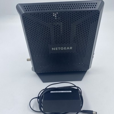 Netgear Nighthawk AC1900 Wife Cable Modem Router c700v2 Power Supply Bundle