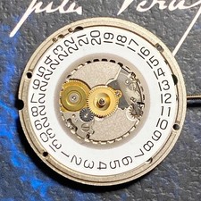Swiss Made ETA 955.414 Quartz Movement Silver Single Calendar Swiss Part