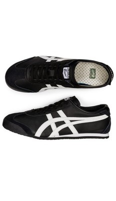 Onitsuka Tiger MEXICO 66 1183C102 001 BLACK WHITE | eBay