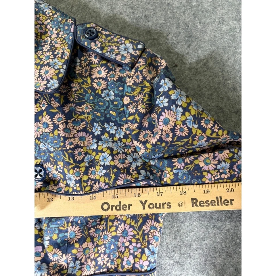 Abrigo Elevenses Anthro Glajevica Estampado Floral Mezcla Algodón MUJER 2 Femenino Foto 3 de 4