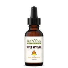 Banyan Botanicals Super Nasya Oil - Herbal Nasal Drops w/ Rose  Sandalwood 1oz