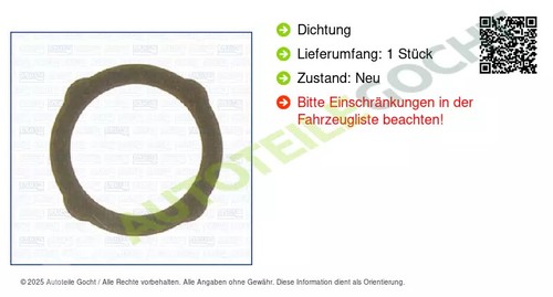 Ajusa 01213500 Dichtung - Bild 2 von 5