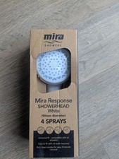 Mira Response 4 Mode Shower Head White