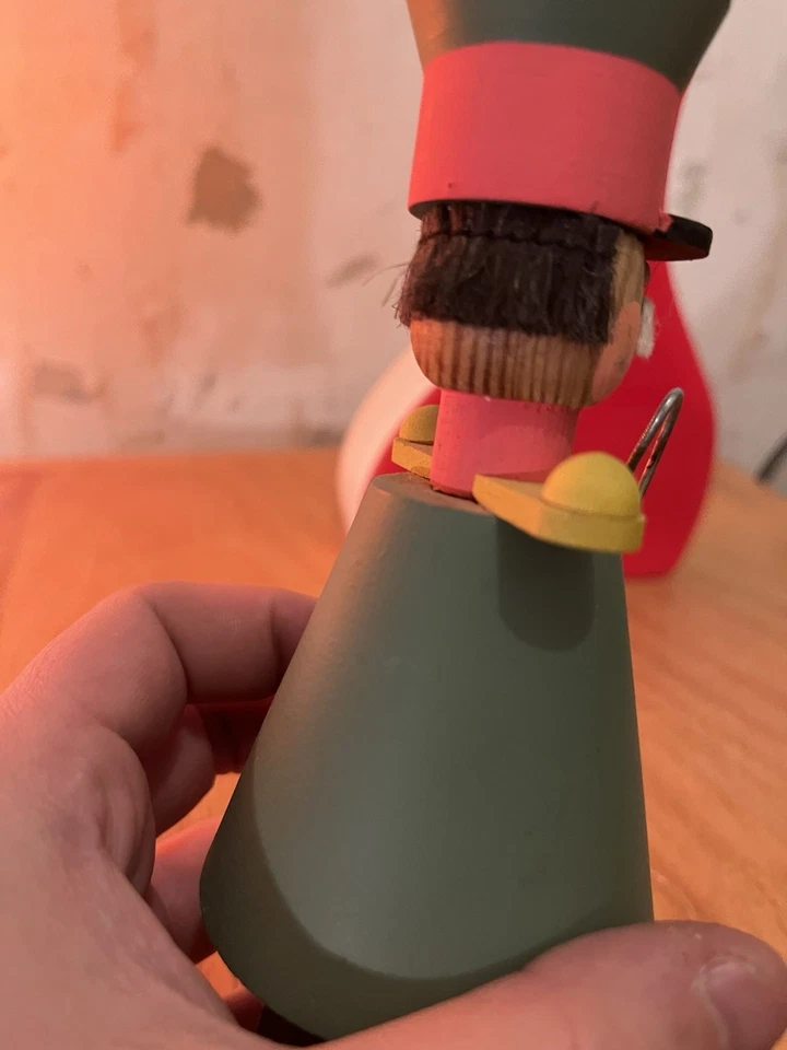 Räuchermännchen Erzgebirge DDR Vero expertic Räuchermännl - Bild 4 von 4