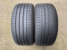 2x Pirelli Pzero PZ4 (J) 255 35 R19 96Y XL Tyres 2x 7mm