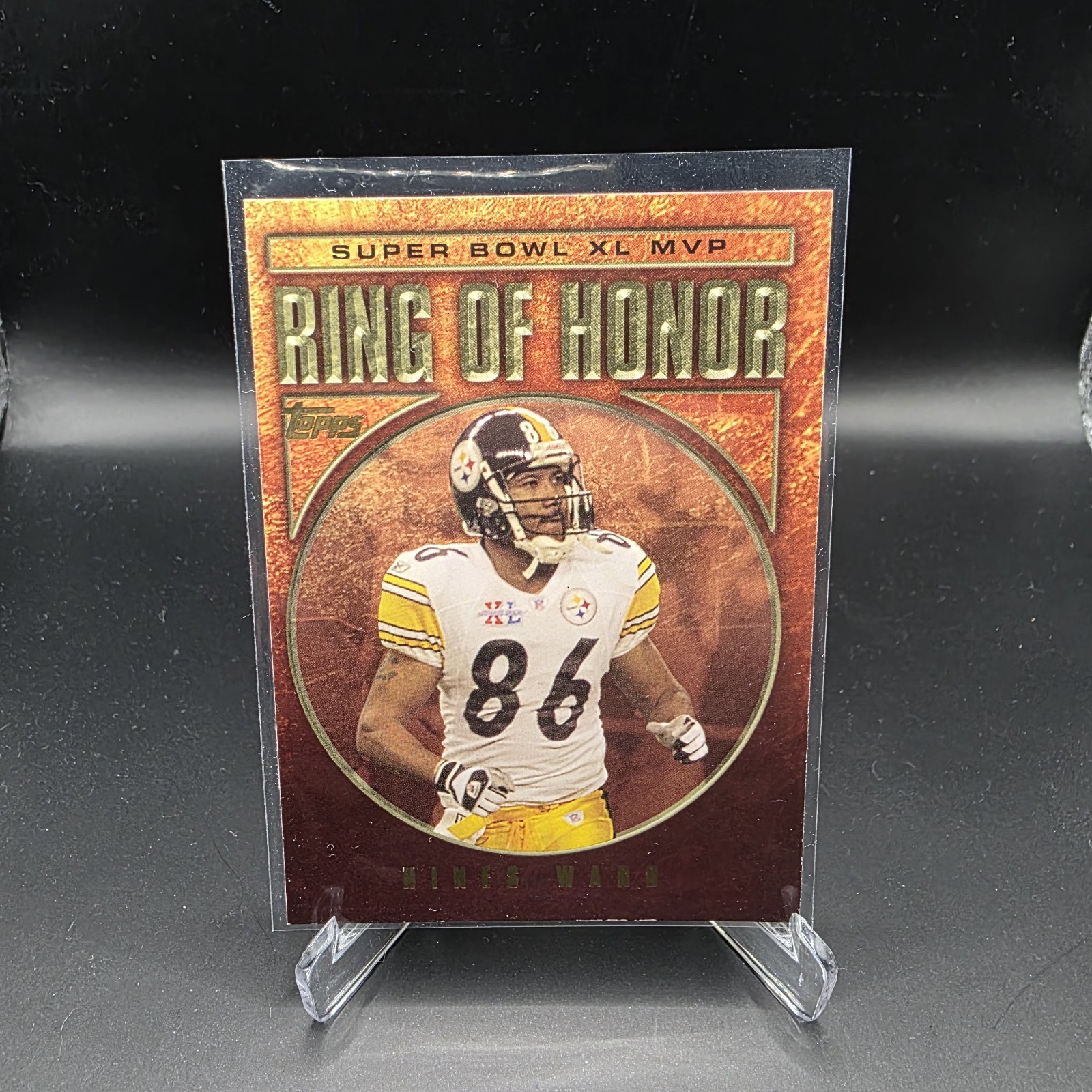 2006 Topps Ring Of Honor - Hines Ward #RH40 - Super Bowl XL MVP - Steelers