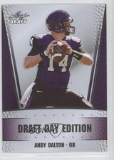 2011 Leaf Draft Draft Day Edition Team Colors Andy Dalton #DD-2 0m8