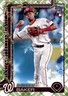 Darren Baker 2025 Topps Holiday Advent Calendar Green Plaid RC #H167 Washington