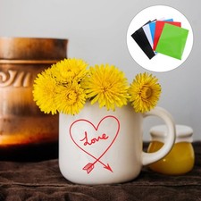  6 Sheets Wall Decor Wood Grain Vinyle Adhésif Feuilles Auto-adhésives