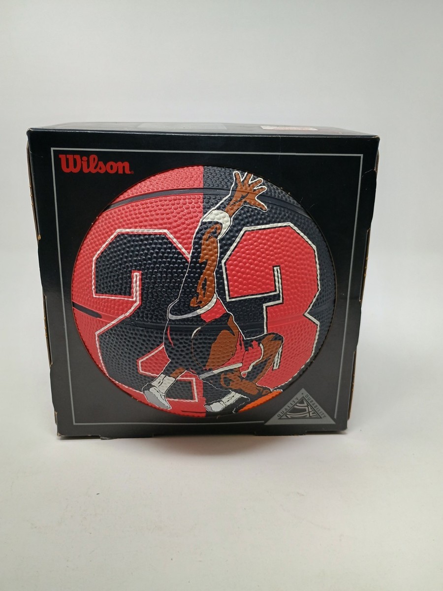 VTG Wilson Michael Jordan Mini Basketball Chicago Bulls 23 NEW IN