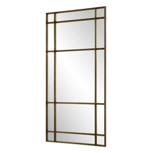 Uttermost 08182 Spurgeon 39-3/8" W x 79-3/4" H Rectangular Framed - Gold - Picture 2 of 6