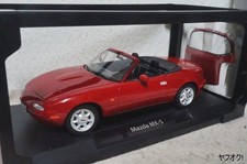 Norev Mazda Mx-5 1/18 Mini Car Red Eunos Roadster