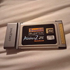 UNTESTED Creative Sound Blaster Audigy 2 ZS Notebook PCMCIA 24-bit Card SB0530