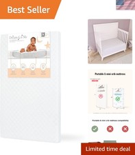 Sunset 3  Extra Firm Mini/Portable Crib Mattress, Fiber Core, Greenguard Gold...