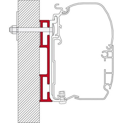 Fiamma D-Adapter 12 cm für F45