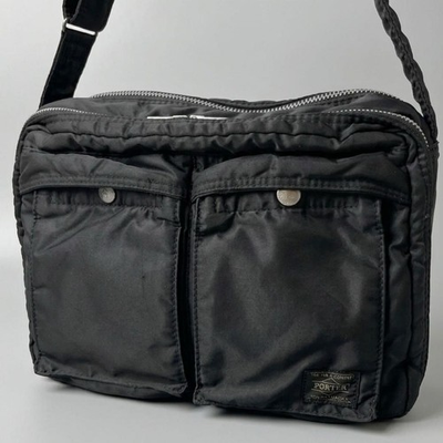 #ad YOSHIDA PORTER TANKER SHOULDER BAG 622 68809 622 78809 Black Used from Japan $115.00