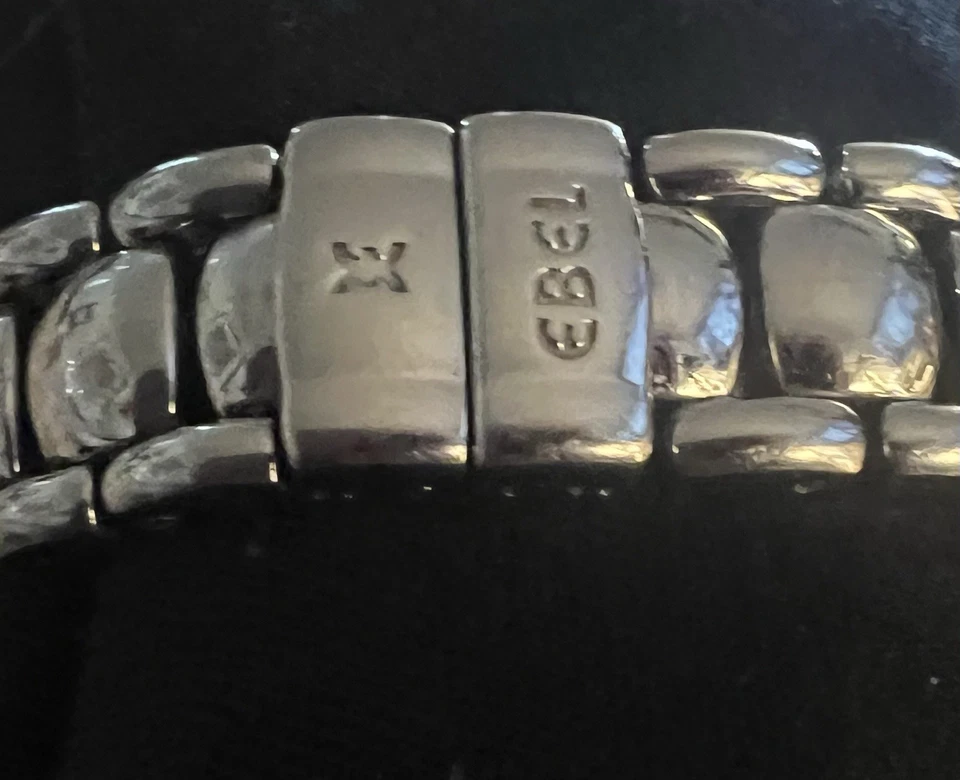 Ebel Beluga Women's Watch 0 31/32in Steel Vintage Pearl Diamonds 9157428-20 - Image 4 of 4