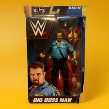 WWE Elite 90 Big Boss Man new in box defender case