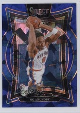 2024-25 Panini Select Concourse Blue Cracked Ice Prizm OG Anunoby #11 1cc0