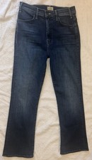 Mother The Hustler Ankle Jeans In Heirloom Women  s Size 29 Bootcut High Rise USA