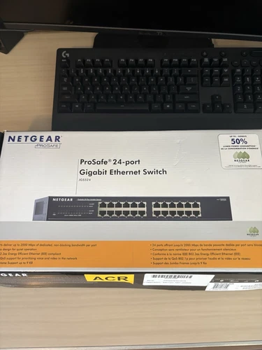 NETGEAR ProSAFE  24-Port Gigabit Ethernet Unmanaged Switch JGS524  