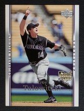 2007 Upper Deck First Edition #17 Troy Tulowitzki Rookie Card Rockies. rookie card picture