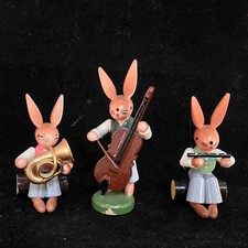 ESCO Osterhasen, 3 Stück, gebraucht, mit Lackschäden