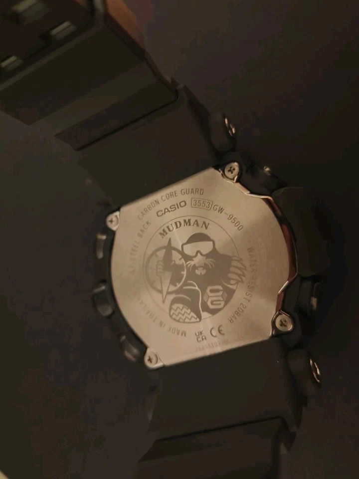 Casio G-SHOCK Mudman Herrenuhr Funk Solar Grün GW-9500-3ER - Bild 3 von 4