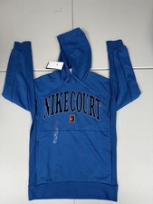 NikeCourt Heritage Mens Dri-FIT Fleece Tennis Hoodie Blue FQ2093-402 Pick Size