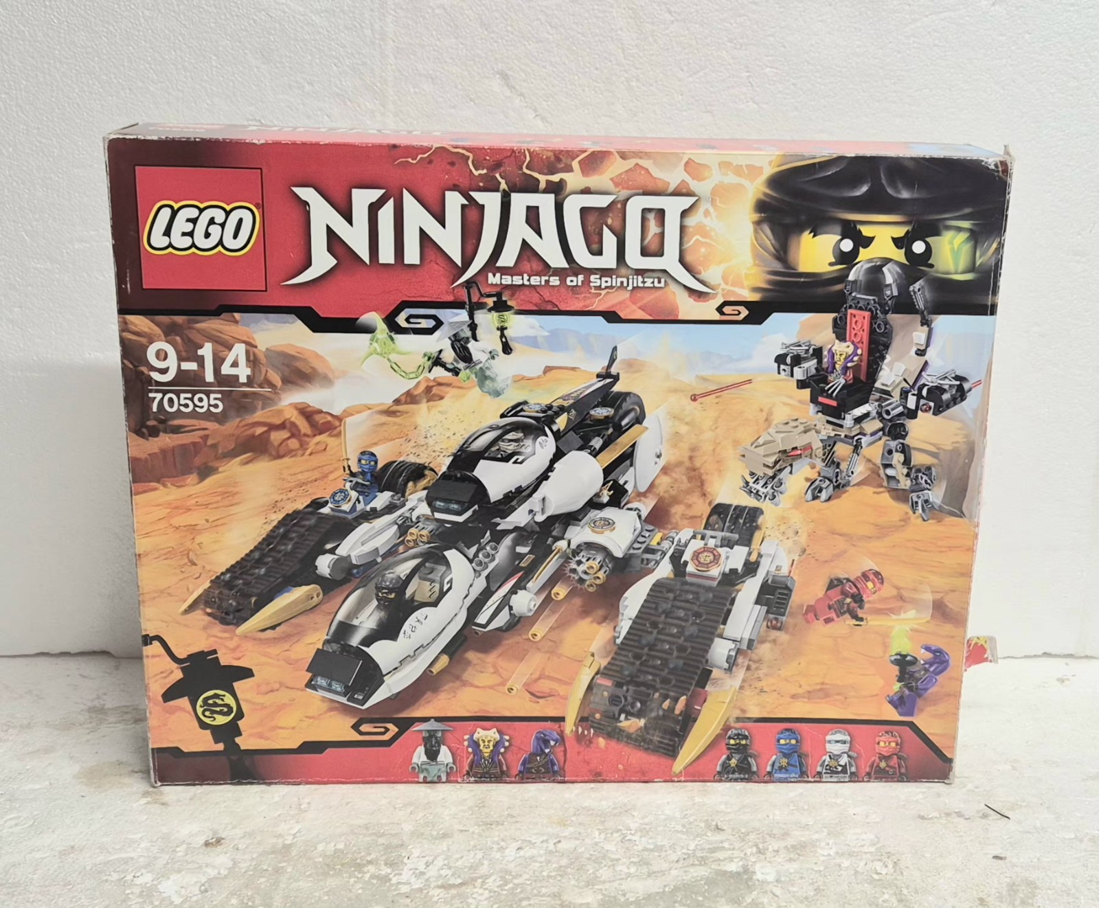 LEGO Ninja Ultra Stealth Raider Building Set (70595) Usato Aperto