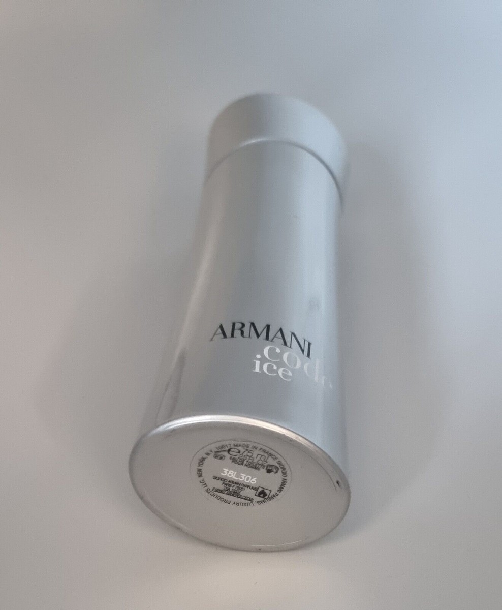 Armani Code Ice 75ml Eau De Toilette For Men Discontinued Rare