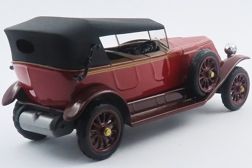 Rio Rio4705 1/43 Renault 40 PS Torpedo Cabriolet geschlossen 1923 rot schwarz Modellauto - Bild 4 von 6
