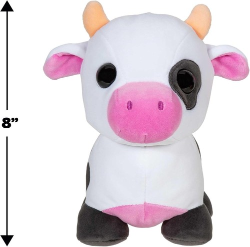 Adopt Me! Pets Cow Plush Animal Uplift Games 2023 Roblox Stuffed Toy NEW w/ CODE - Picture 9 of 9