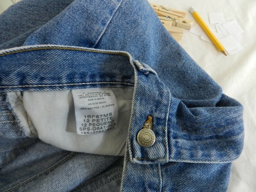 Vintage Brittania High Waist Mom Jeans Tapered Leg Size 12 Petite - Bild 5 von 5