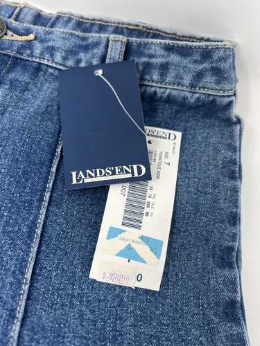Land’s End Girls Bootcut Jeans Size 7 NWT - Picture 3 of 8