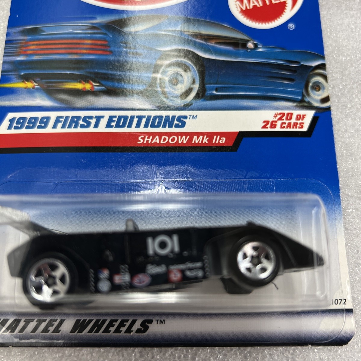 Hot Wheels 1999 First Editions Shadow Mk IIa Car Black 5sp