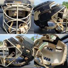Cooper SK100 JR Ice Hockey Hurling Black Helmet Mask HM40 VTG ANTIQUE YOUTH 🤌🔥