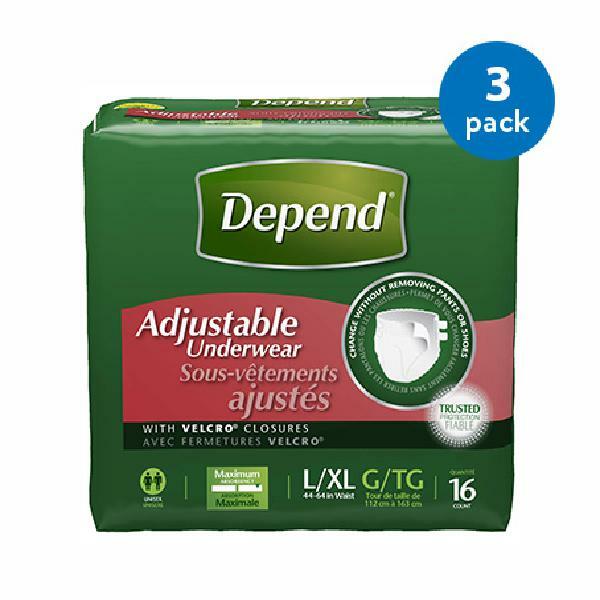 CVS Health Day & Night Maximum Absorbency Adjustable Underwear 16 Large