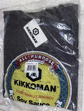 Official KIKKOMAN SOY SAUCE T-Shirt Grey Men's XL Super Soft T-Shirt