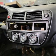 Climate Gauge Pod 3 52mm Honda Civic Ek Angled Lhd 96 97 98