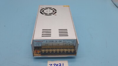 CHNBEST S-350-24 110/220VAC To 24VDC 14.6A 350W Regulated Switching Power Supply