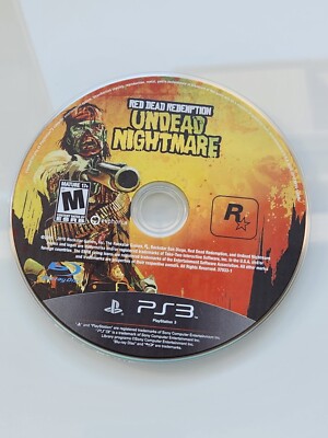 Red Dead Redemption: Undead Nightmare (Sony PlayStation 3, 2010) Disc only