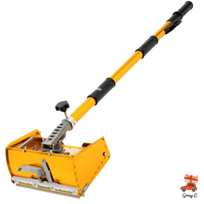 #ad 10quot; Professional Drywall Flat Finishing Box Tool w 40 64 Inch Adjustable Handle $144.51