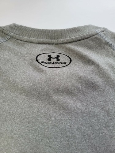 Under Armour Herren lose HeatGear kurzärmlig grau T-Shirt Medium - Bild 5 von 10