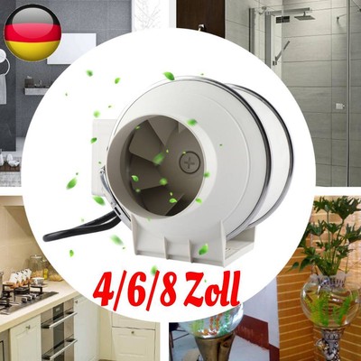 Schallgedämmter Rohrventilator Kanalventilator TD Soler & Palau 4/6/8 Zoll