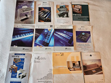 WERSI DR. BÖHM ORGEL PIANO TASTIEREN CATALOGS KATALOGE 90s 2000s