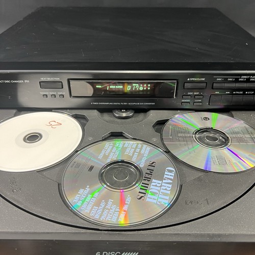 Onkyo DX-C220 6 Disc CD Change Player No Remote TESTED AND WORKING - Picture 2 of 9