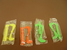 4 General Mills Whirly Copters. 3 new in package. 1 used. 1970's. FREE SHIPPING!